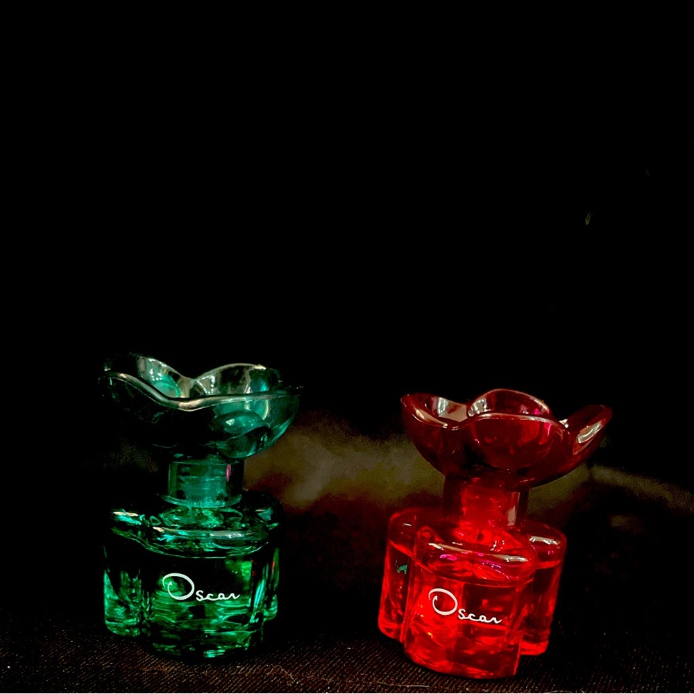 2 mini fragrance parfume perfume oscar de la renta